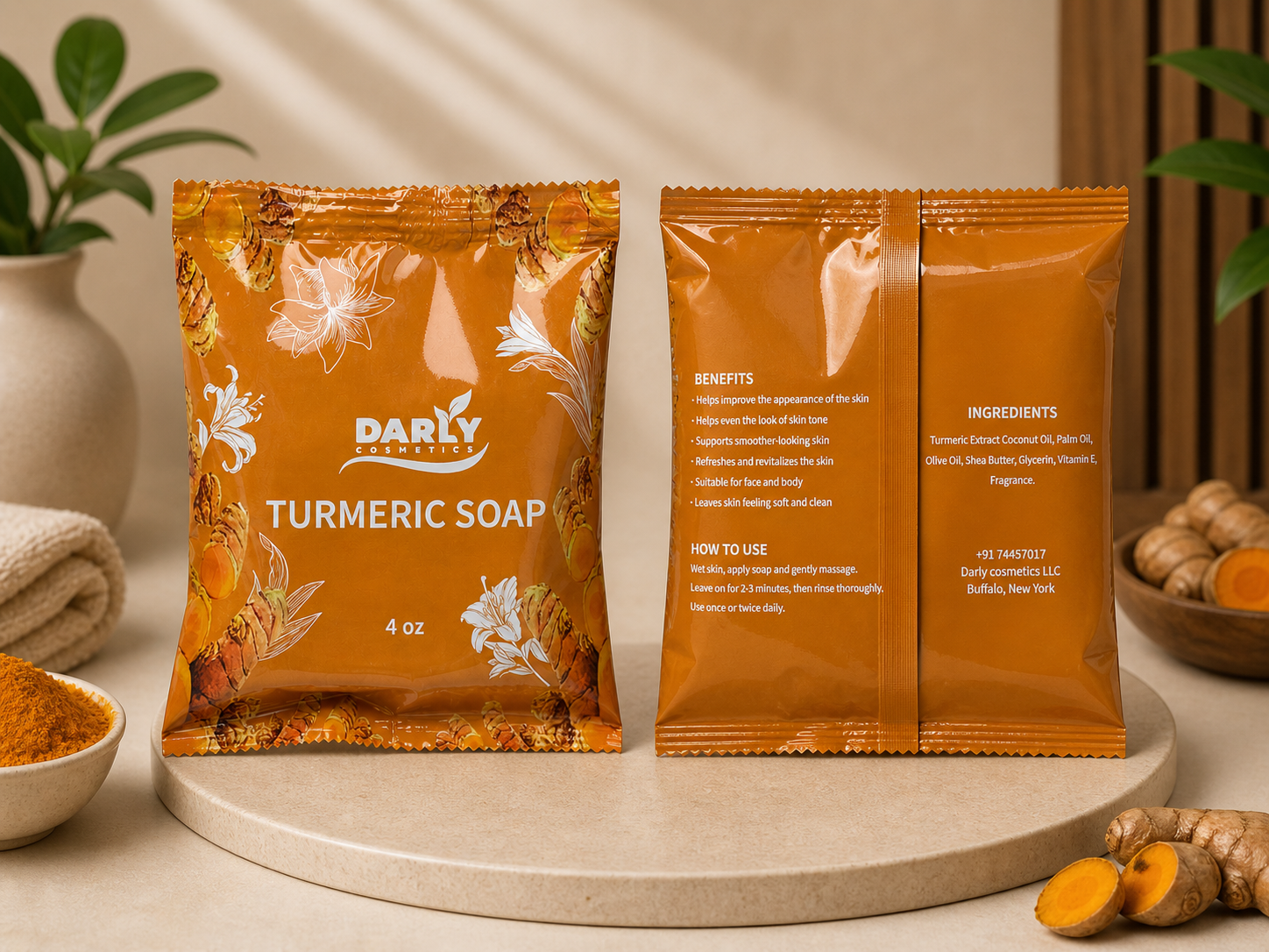 Pure Turmeric Soap