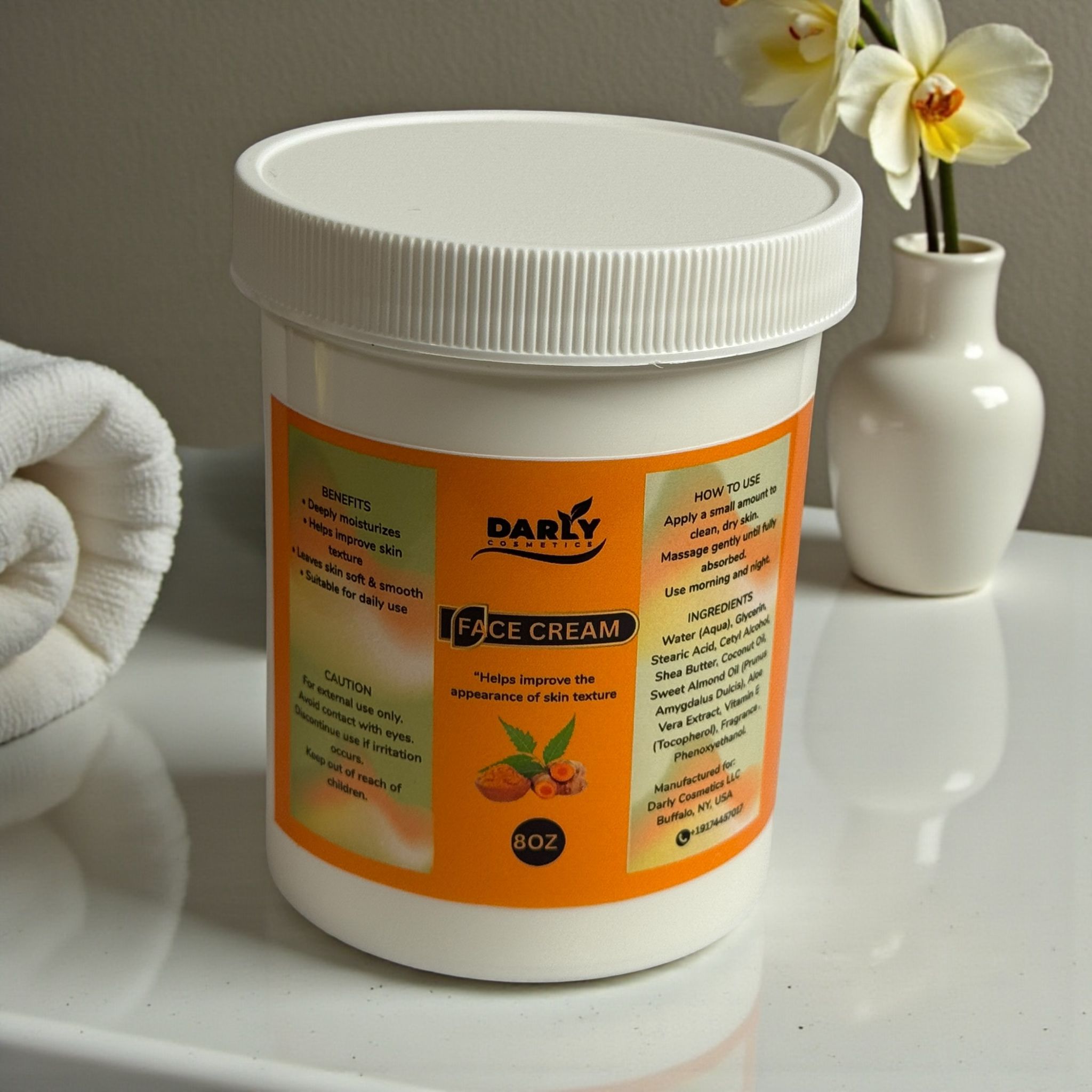 FACE CREAM 8 OZ