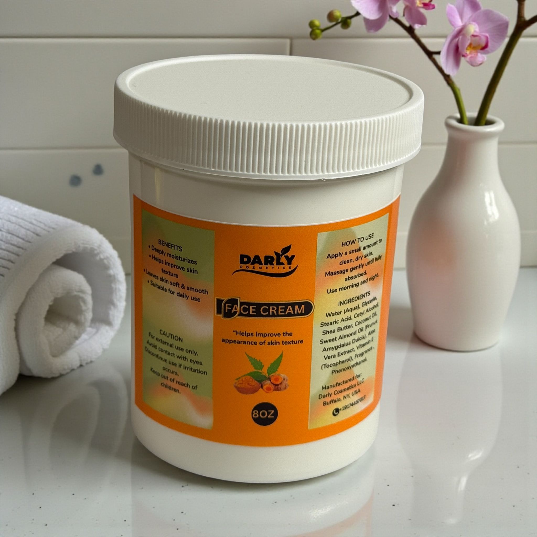 FACE CREAM 8 OZ